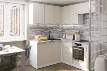 Кухонный гарнитур Дюна мега прайм 2, 160х170 см