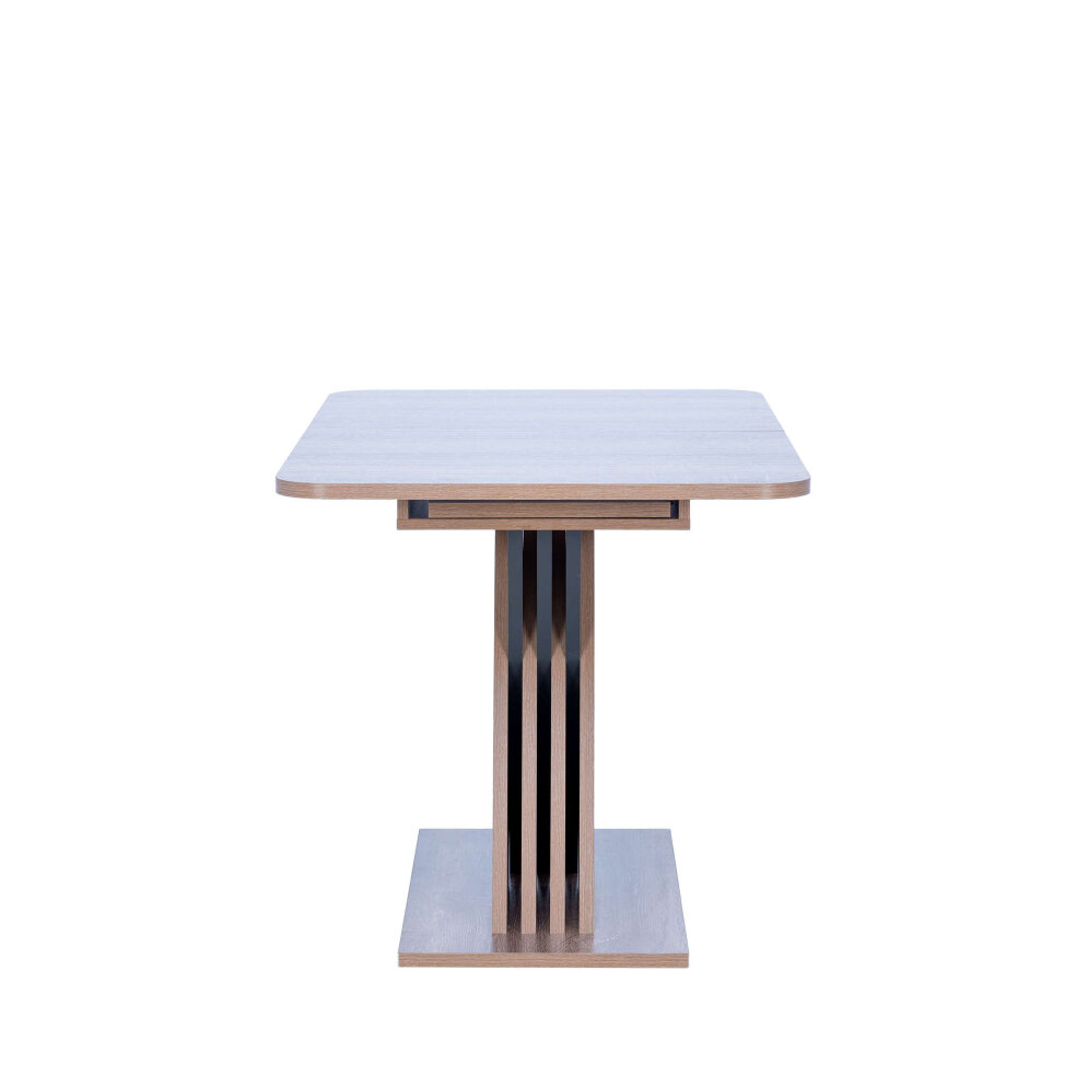 Стол раздвижной Гросс, Дуб сакраменто/ Антрацит 