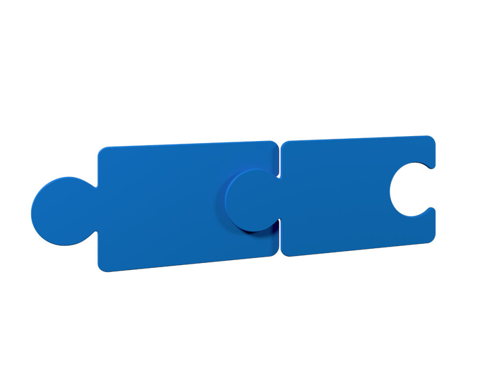 Кровать двухъярусная Тетрис, дуб млечный 