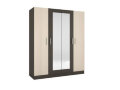 Шкаф 4х-створчатый Леси, венге 