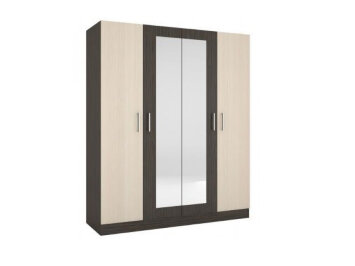 Шкаф 4х-створчатый Леси, венге