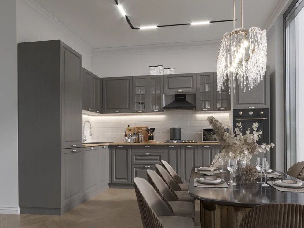 Кухня Тиволи Кристалл 