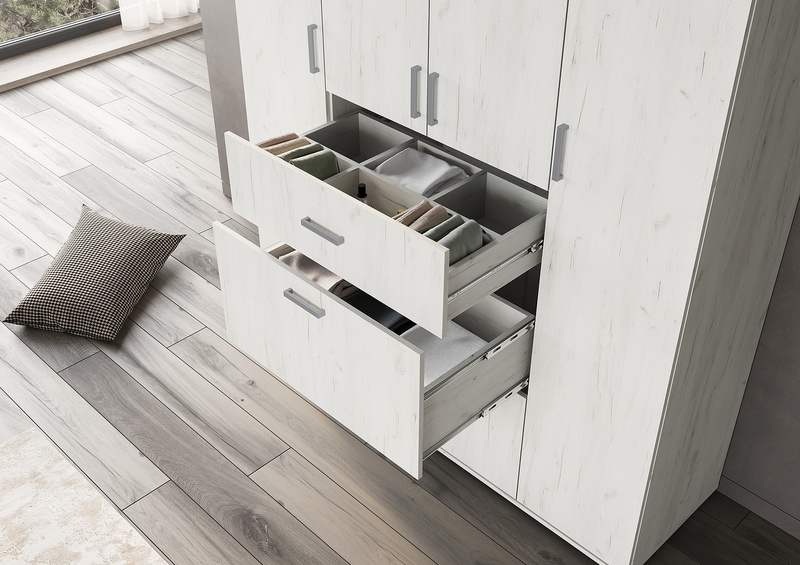 Шкаф 4-х дверный Нельсон ШК-03 