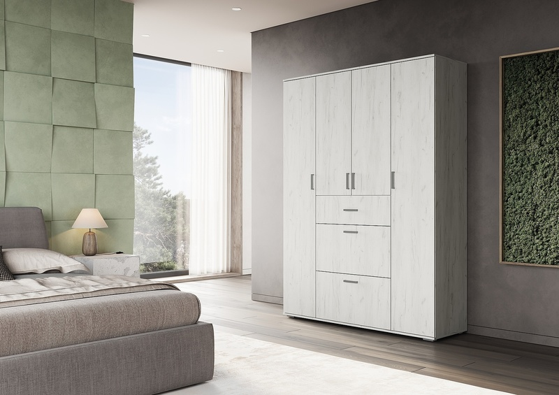 Шкаф 4-х дверный Нельсон ШК-03 