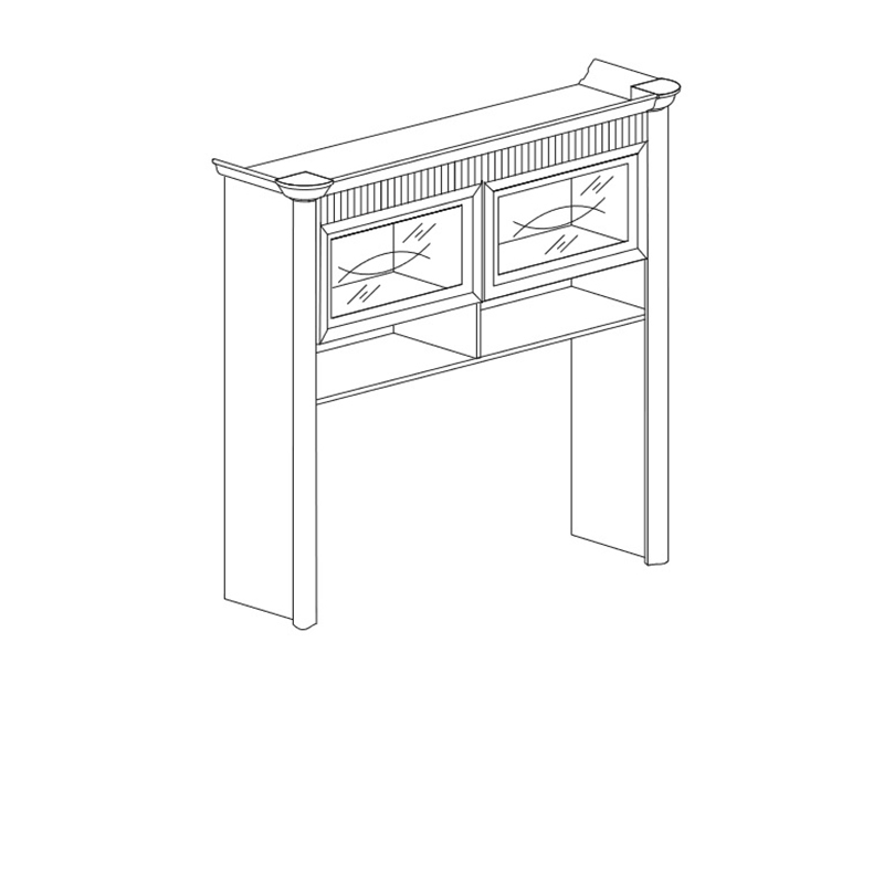 Шкаф надставка Скарлетт 