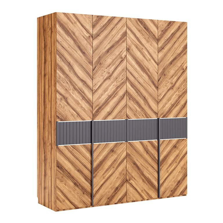 Шкаф четырехдверный без зеркала Моника 