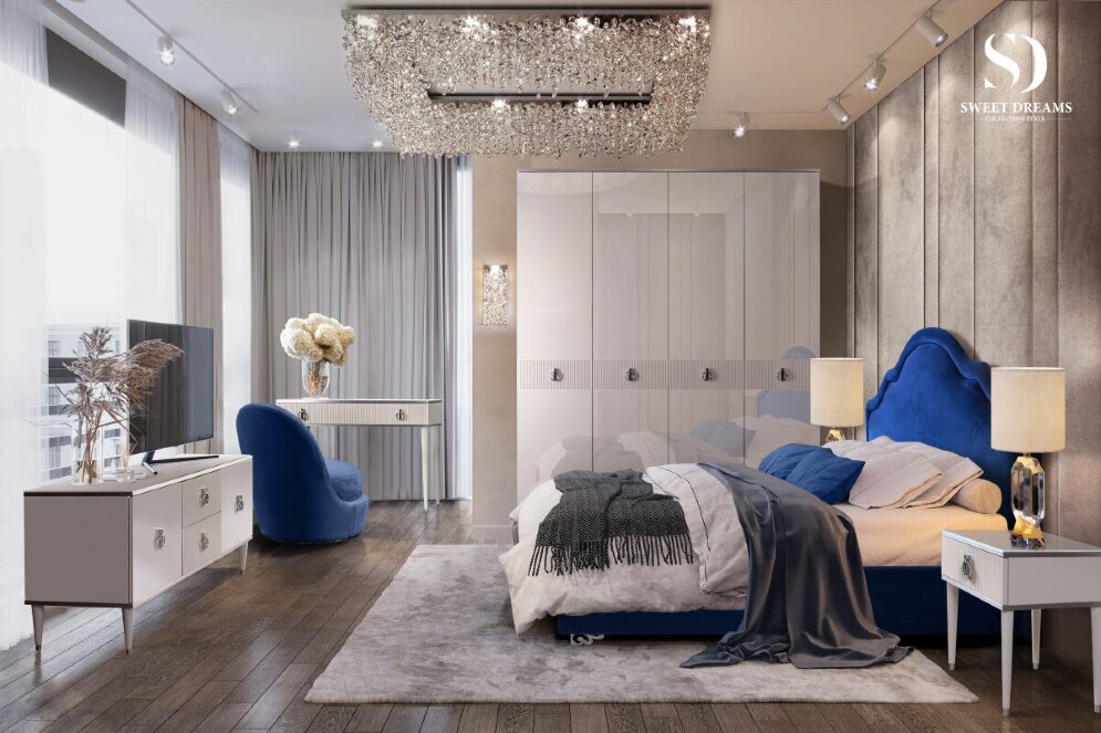 Шкаф 4 двери РМШ2/4 (без зеркал) Rimini  