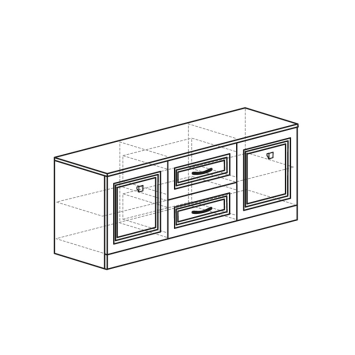 Тумба ТВ 170 (серия 1)