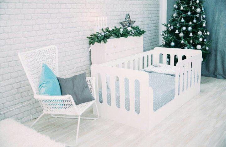 Детская кровать-манеж Вертикали  