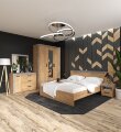 Кровать Адель, ателье светлое 