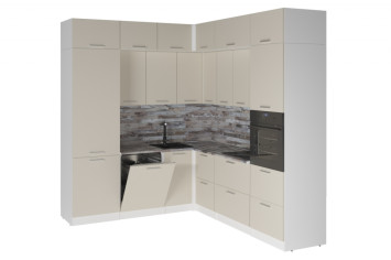Кухонный гарнитур Дюна гранд прайм, 220х250 см