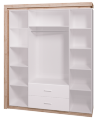 Шкаф для одежды с ящиками 4-х дверный Люмен №16  