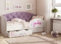 Детская кровать Эльза, фиолет 