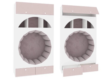 Шкаф комбинированный Фокс ПМ-332.26