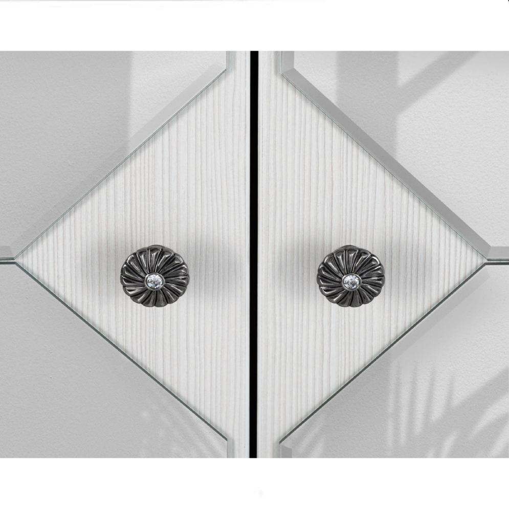 Шкаф угловой Азалия с зеркалом 