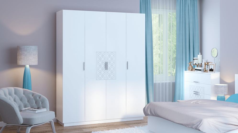 Шкаф 4х-створчатый Тиффани  