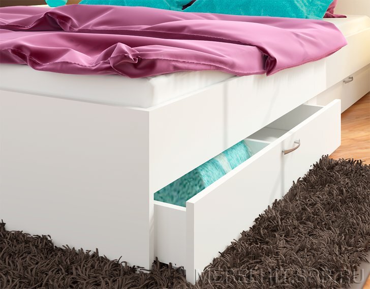 Спальня модульная Осло, белый 