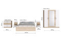 Спальня Леси с 4х-створчатым шкафом 