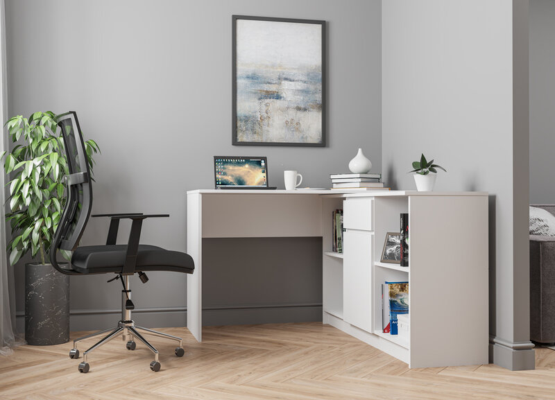 Стол Мори МСП 1200 + Тумба Мори МТВ 1204.1 графит 