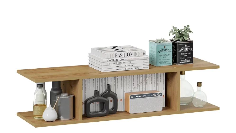 Полка настенная 1100 Хилтон, Дуб Крафт  