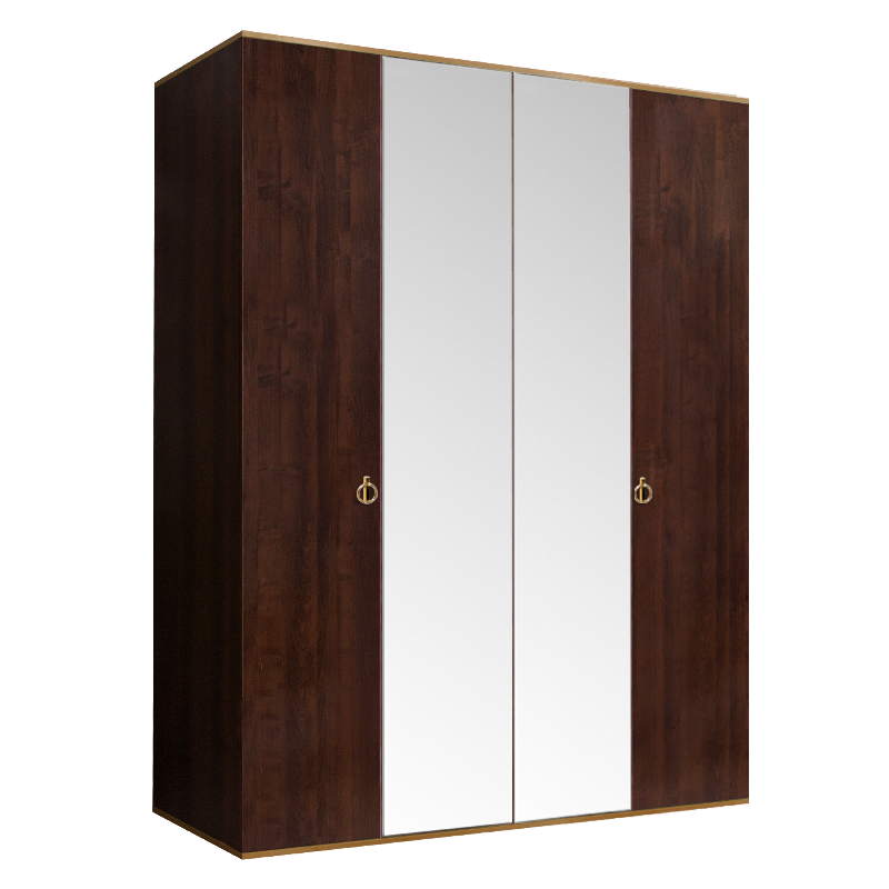 Шкаф 4 двери РМШ1/4 (с зеркалами) Rimini 