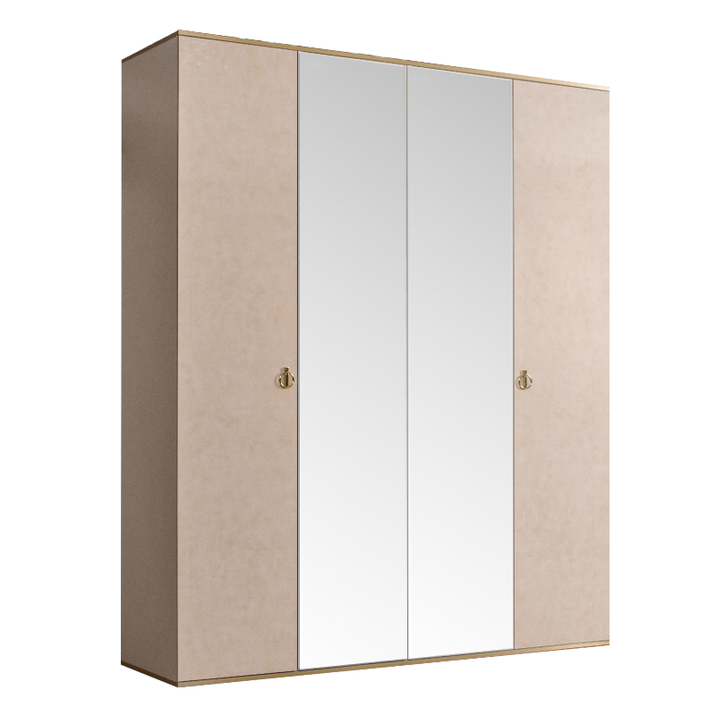 Шкаф 4 двери РМШ1/4 (с зеркалами) Rimini 