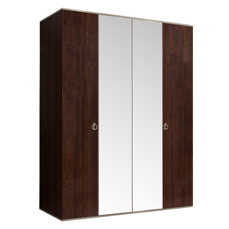 Шкаф 4 двери РМШ1/4 (с зеркалами) Rimini 