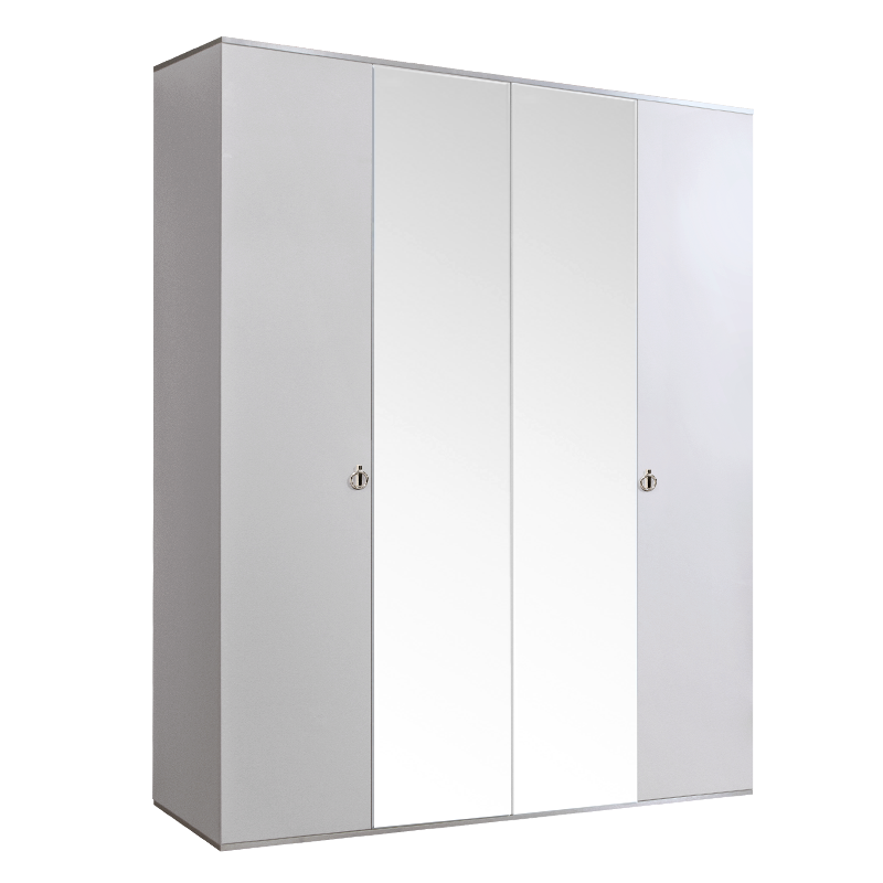 Шкаф 4 двери РМШ1/4 (с зеркалами) Rimini 