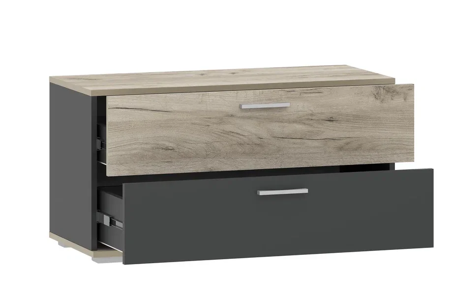 Тумба для обуви Санти НМ 013.25, крафт серый 