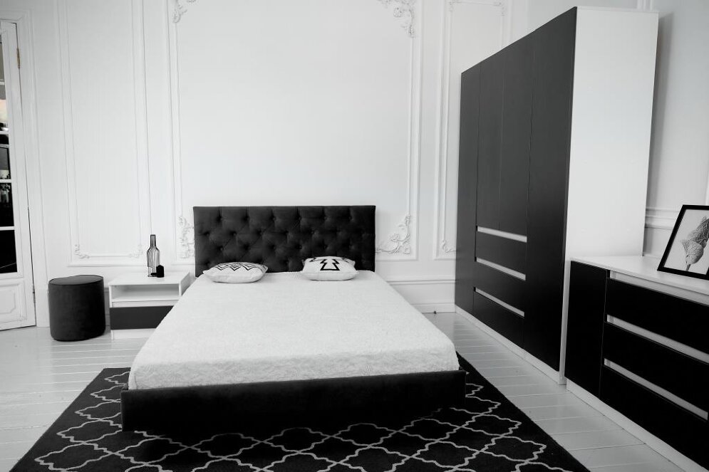 Кровать с мягкими царгами Милана 