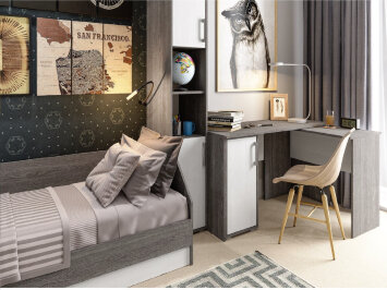 Стол письменный 1020 Оливия, Анкор