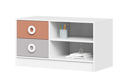 Тумба с открытыми полками Турбо  