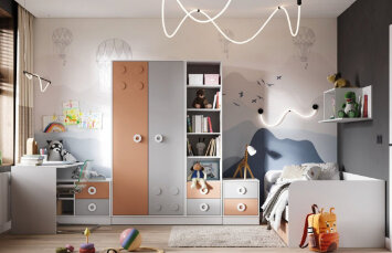 Тумба с открытыми полками Турбо 