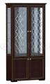 Витрина двустворчатая Парма, Венге 