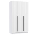 Шкаф 3-х створчатый 67.15 Брандо, МДФ белый (h 215 см)  