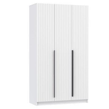 Шкаф 3-х створчатый 67.15 Брандо, МДФ белый 