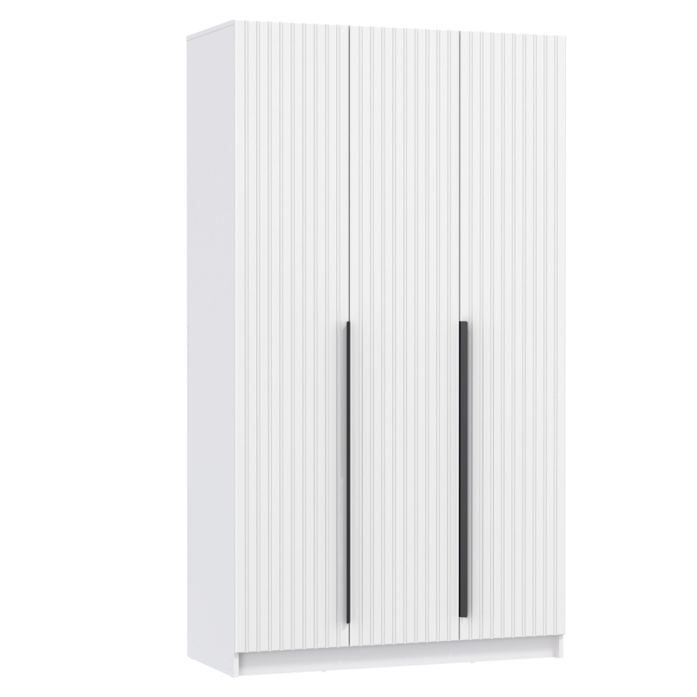 Шкаф 3-х створчатый 67.15 Брандо, МДФ белый (h 215 см)  