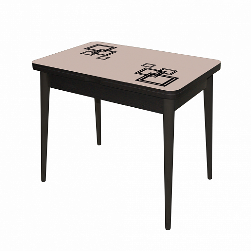 Стол обеденный раскладной Прага 5 опора массив МТ2  