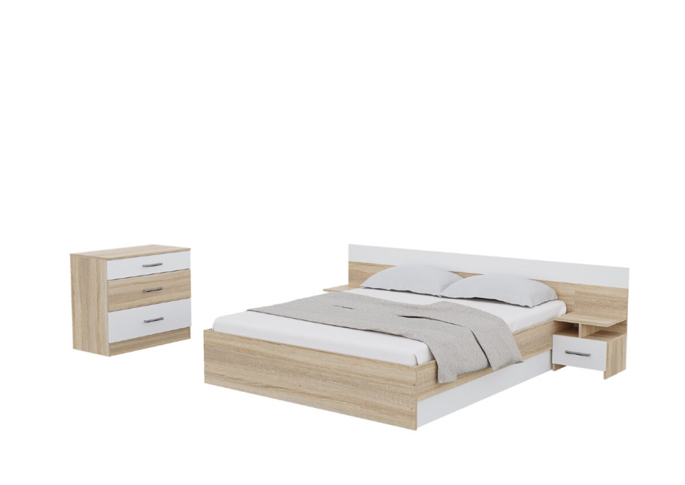 Спальня Леси с 3х-створчатым шкафом 