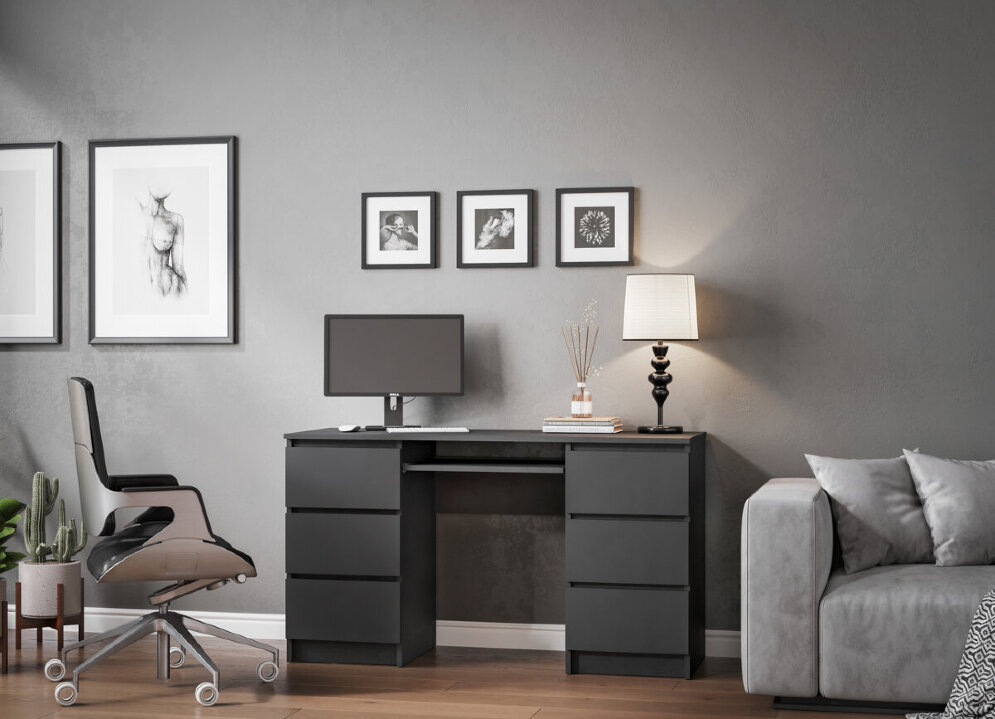 Стол Мори МС-2 графит 