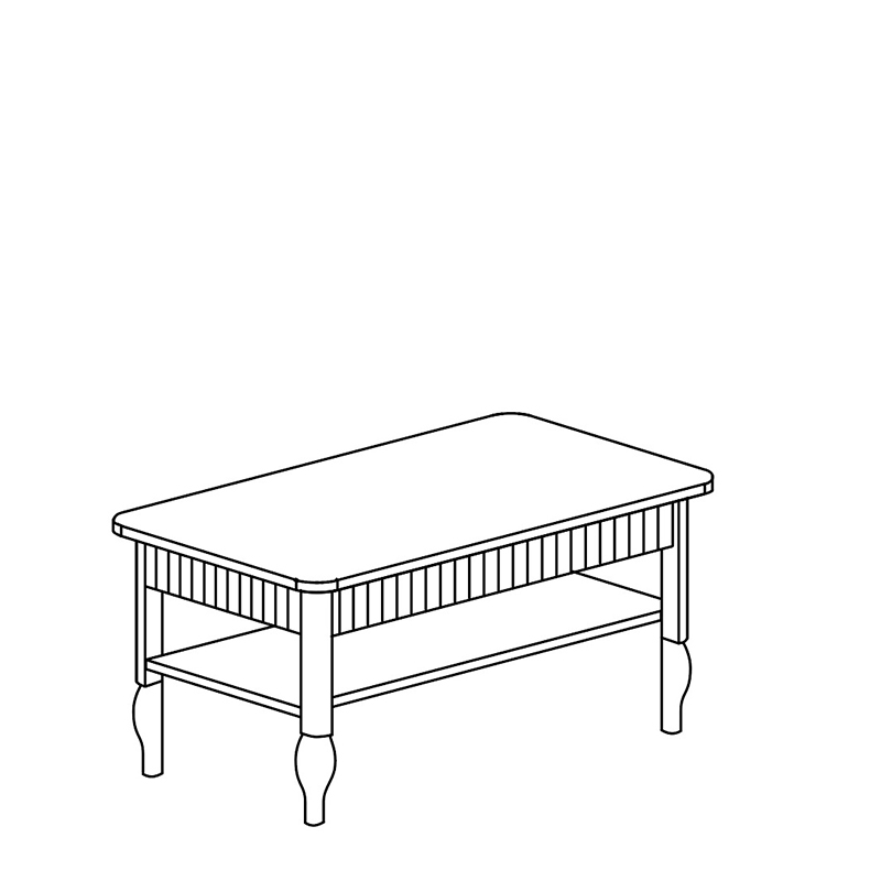 Стол журнальный Скарлетт 