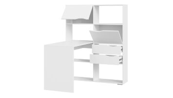 Стол письменный тип 7, белый ясень