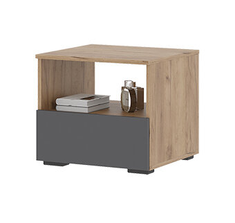 Тумба прикроватная Хелен, Графит 