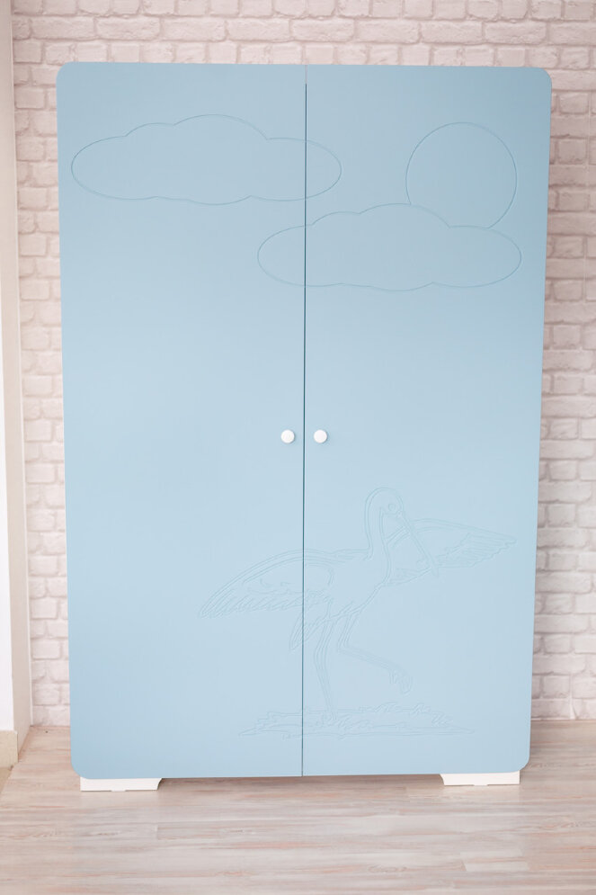 Шкаф 2-х створчатый Журавлик  