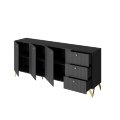 Комод RENO (Рено) КД-1, Чёрный 