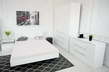 Модульная спальня Парус, белый (комплектация 2)