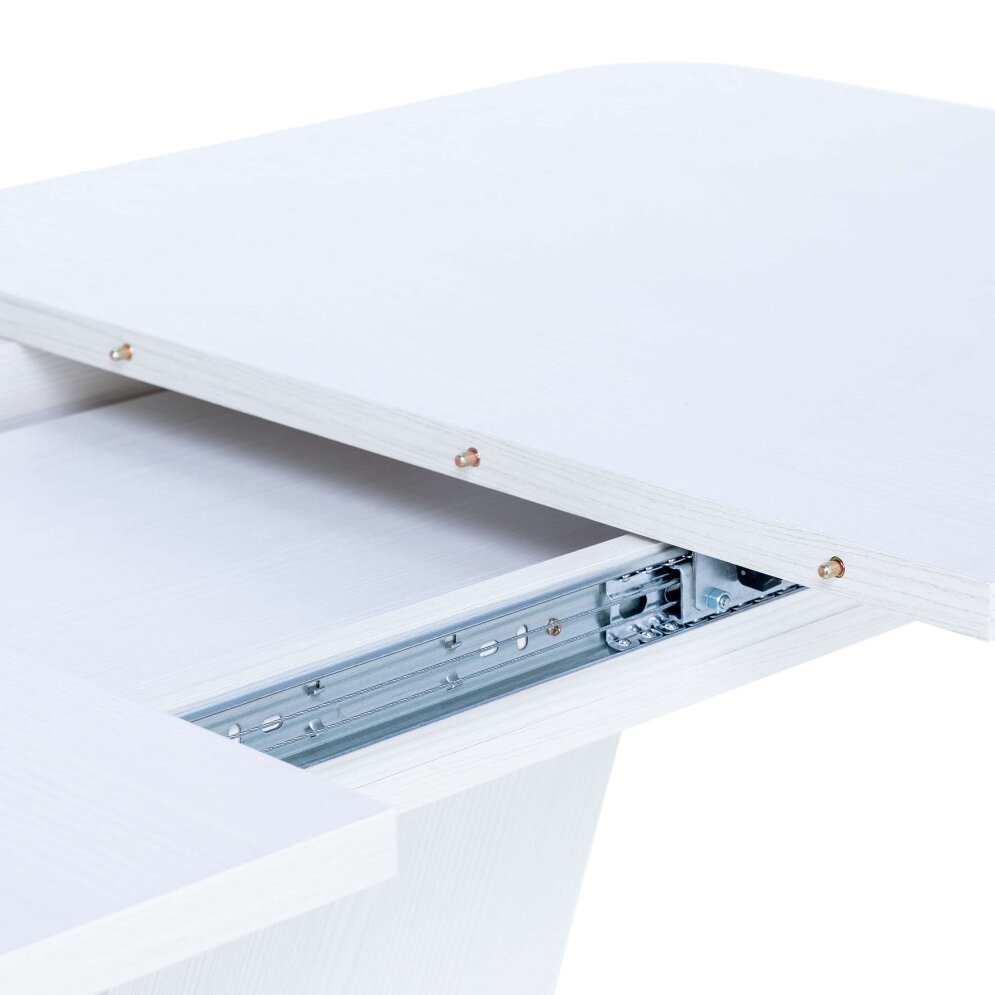 Стол раздвижной Гросс, Бодега белый/ Серый 