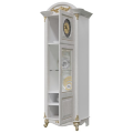 Шкаф с часами Да Винчи, Белый 
