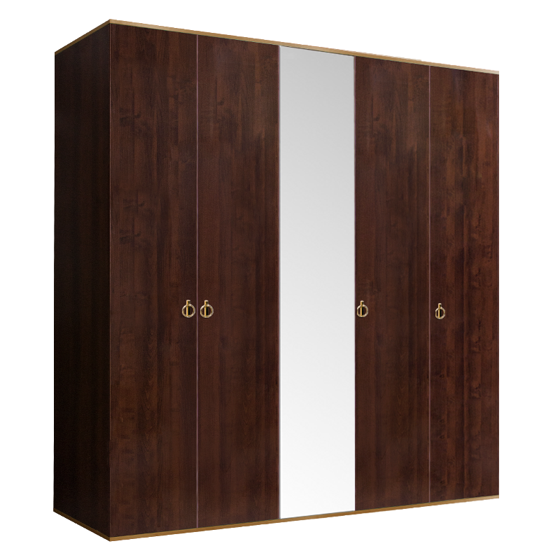 Шкаф 5 дверей РМШ1/5 (с зеркалом) Rimini 