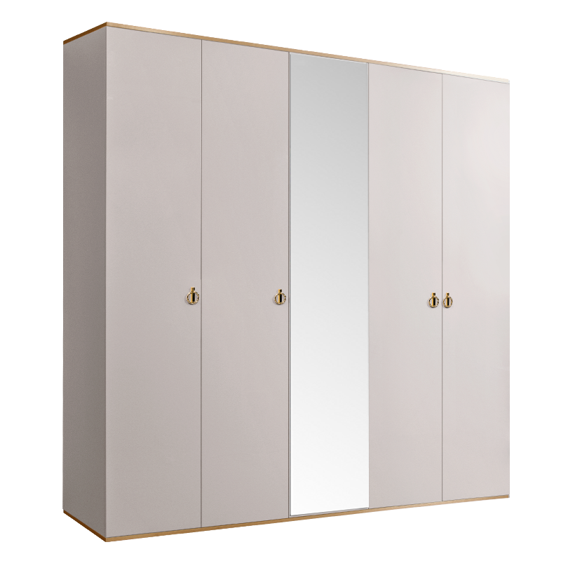 Шкаф 5 дверей РМШ1/5 (с зеркалом) Rimini 